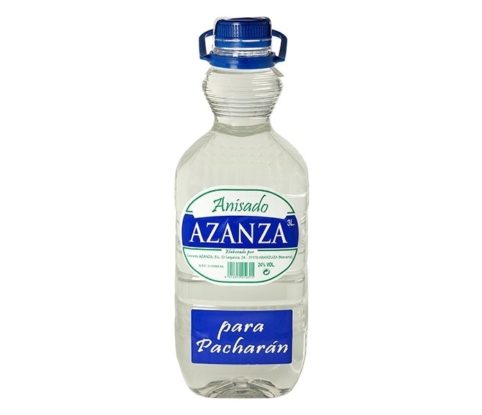 25ºko crema anisado Azanza superior (Hiru litroko lau txanbileko kutxa)