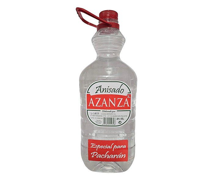 28ºko crema anisado Azanza superior (Hiru litroko lau txanbileko kutxa)