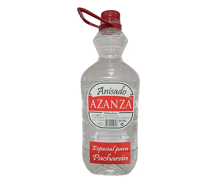 Crema Anisado Azanza Superior 28º (Caja de 6 garrafas. 3 L)